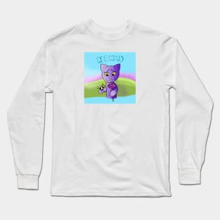 Bee Kind Little Cat Long Sleeve T-Shirt